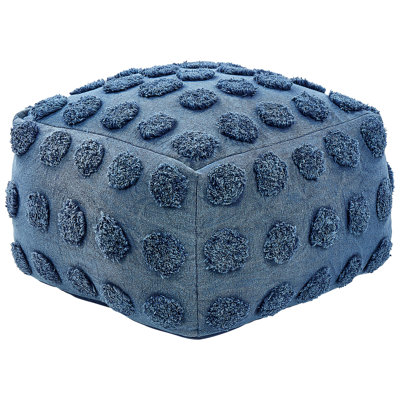 Kleban 50cm Wide Square Pouf Ottoman
