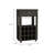 Espresso 1-Drawer 12-Bottle Wine Cabinet Carbon-1369163424