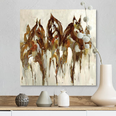 "Armano" Équestre "par Lisa Ridgers, reproduction d'art sur toile