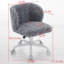 Chaise de bureau pivotante réglable avec base en métal-1633003444