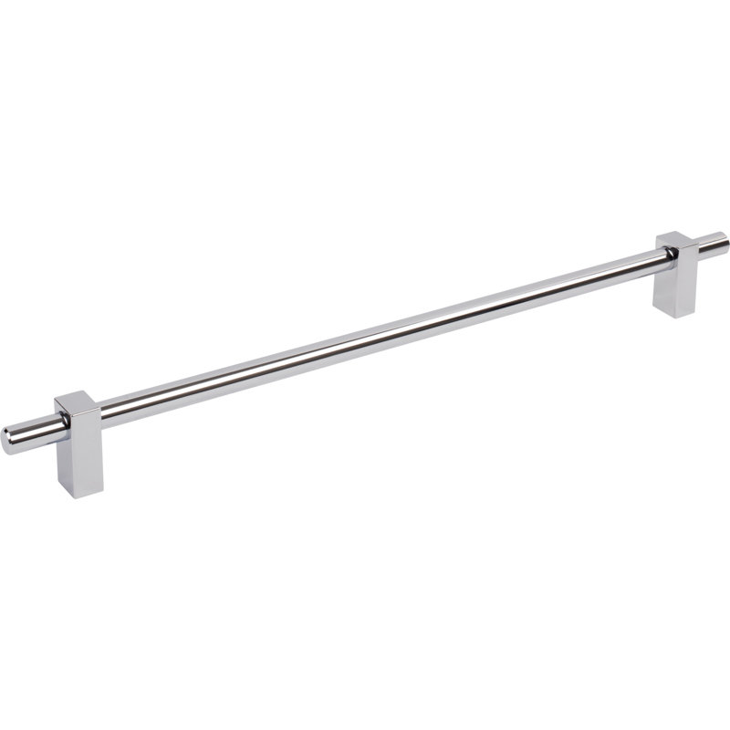 Larkin Bar Pull, 12", Polished Chrome