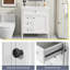 Meuble-lavabo de 30 po avec lavabo, look moderne et 2 tiroirs pour une construction efficace-1040850162