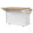 Large Kitchen Island With Drop Leaf, Rolling Cart On 4 Wheels, Ample Storage, And Embossed Texture For Modern Kitchens And Dining Rooms-2135498782