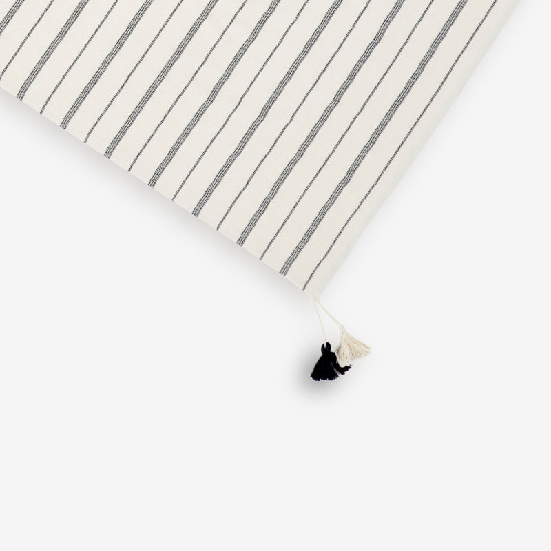 Brower Linen Embroidered Runner