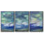 Island Dusk, ensemble de 3 toiles encadrées-97792147-97792144