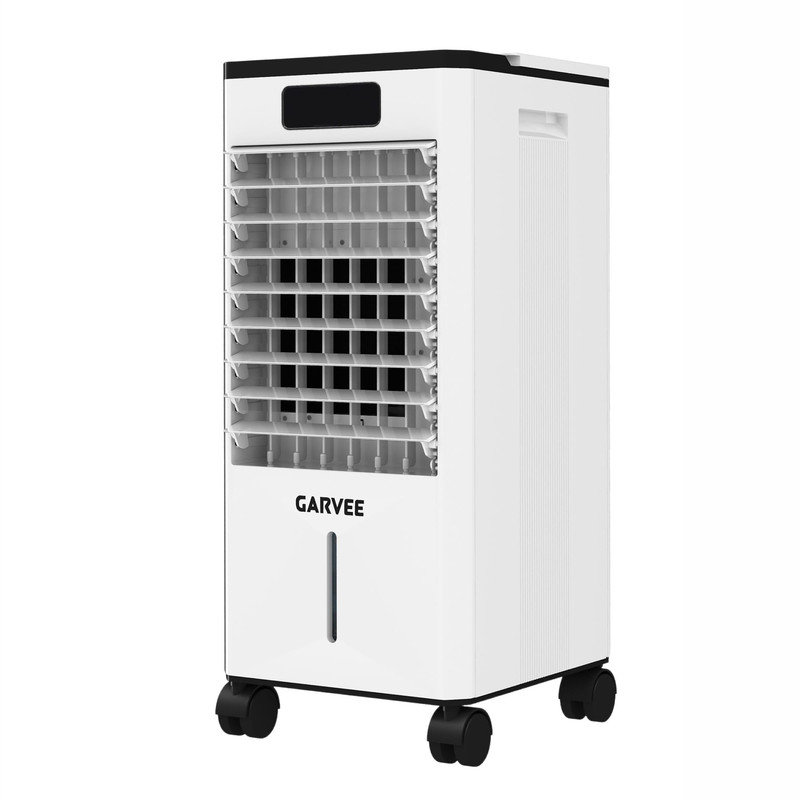 Ensemble de 2 refroidisseurs d'air portatifs - écran tactile, télécommande, 3 vitesses et filtre HEPA - alternative CA silencieuse pour la chambre à coucher, le bureau, la maison