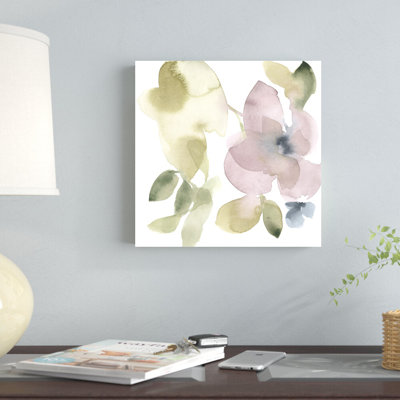 «Sweet Petals And Leaves VI» par Jennifer Goldberger, reproduction sur toile tendue