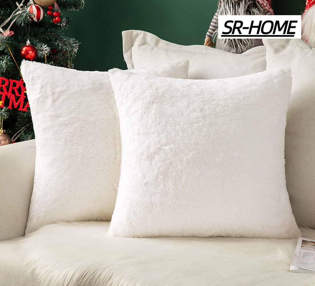 Wayfair faux fur clearance pillows