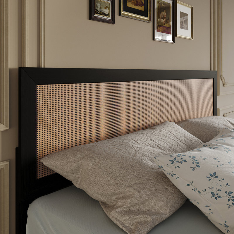 Asfia Headboard, Black, King