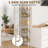 5-Tier Ultra-Thin Narrow Gap Storage Shelf for Kitchen Bathroom-1872991329