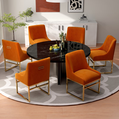 Baudel Velvet Side Chair