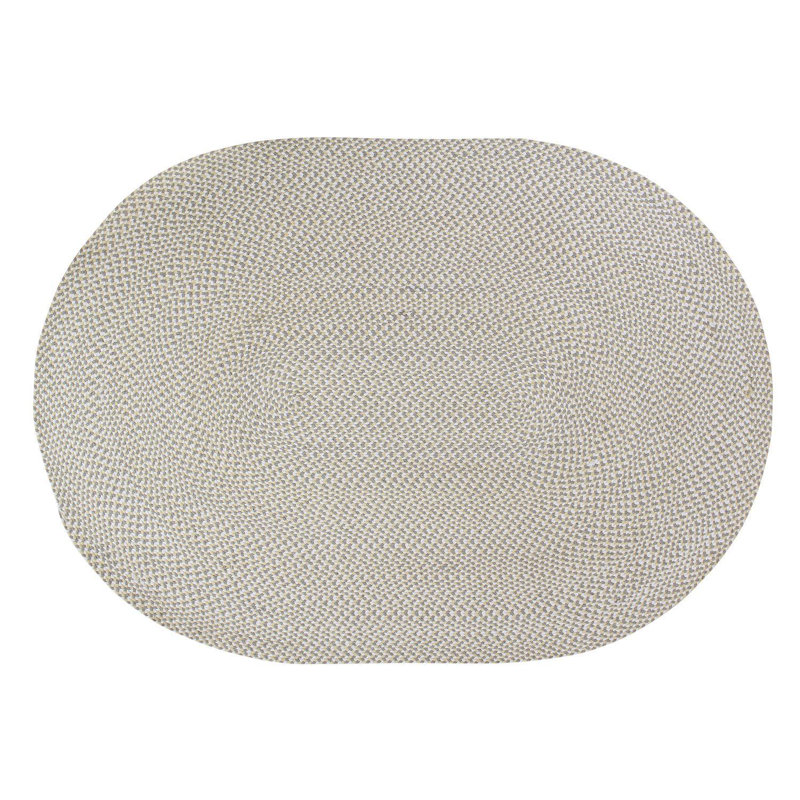 Tapis tressé à la main Tasley, Ovale 2 pi x 3 pi