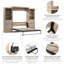 Lit plateforme escamotable avec rangement Arlex-659935047-546748599