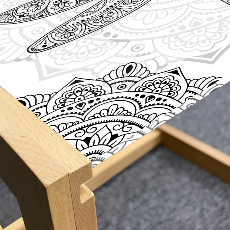 Isaac-Jacob Sled Coffee Table, 40cm H x 91cm W x 62cm D