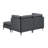 Linen Modular Sectional Sofa with Custom Configuration and Easy Assembly-780791675-780791671-780791667