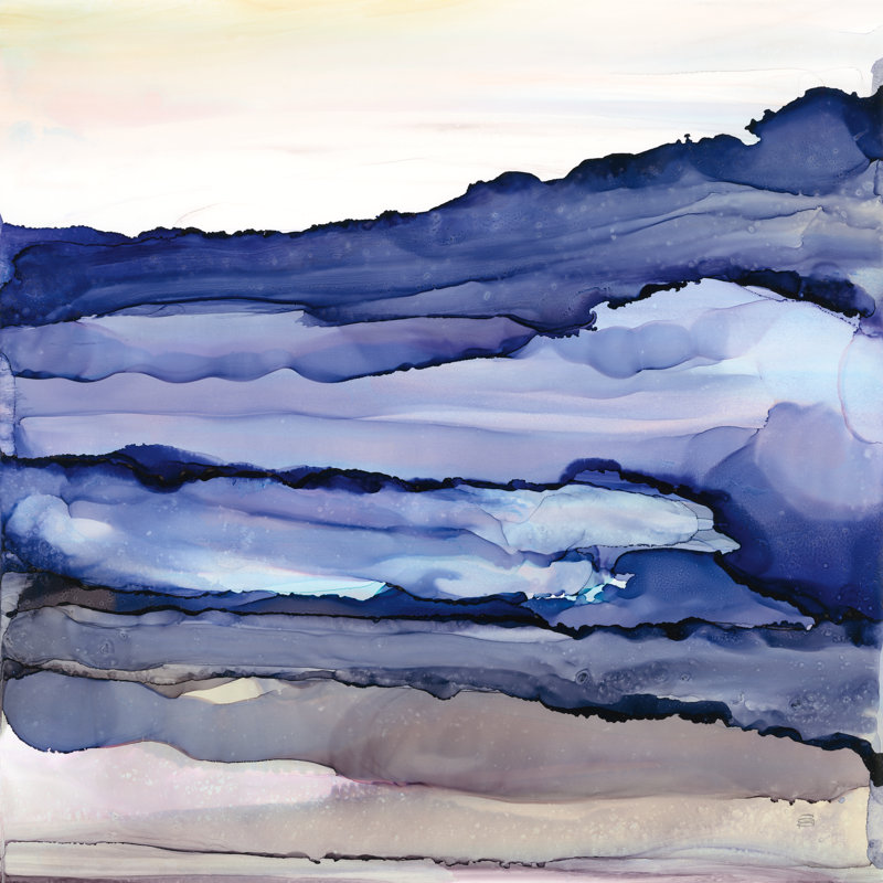 Bluescape III - Impression, H 30 po x l 30 po