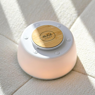 AUGE LIGHT 4-in 1 White Noise Sound Machine with Night Lights