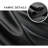 Black Genuine Leather Modular Sofa cushion Threeseat-846210030-846210031