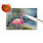 Flamingo Glass Cutting Board Large