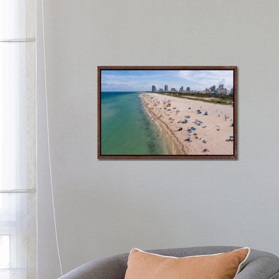 South Beach, Miami 1 Piece Wall Art on Canvas