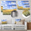 Meadow Golden Fields of Corn III - Art mural en métal Meadow pour le salon-988060372