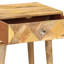 Jaques 43cm W Solid Wood Bedside Table