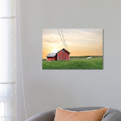 Farm & Country IV by James McLoughlin - Wrapped Canvas Print