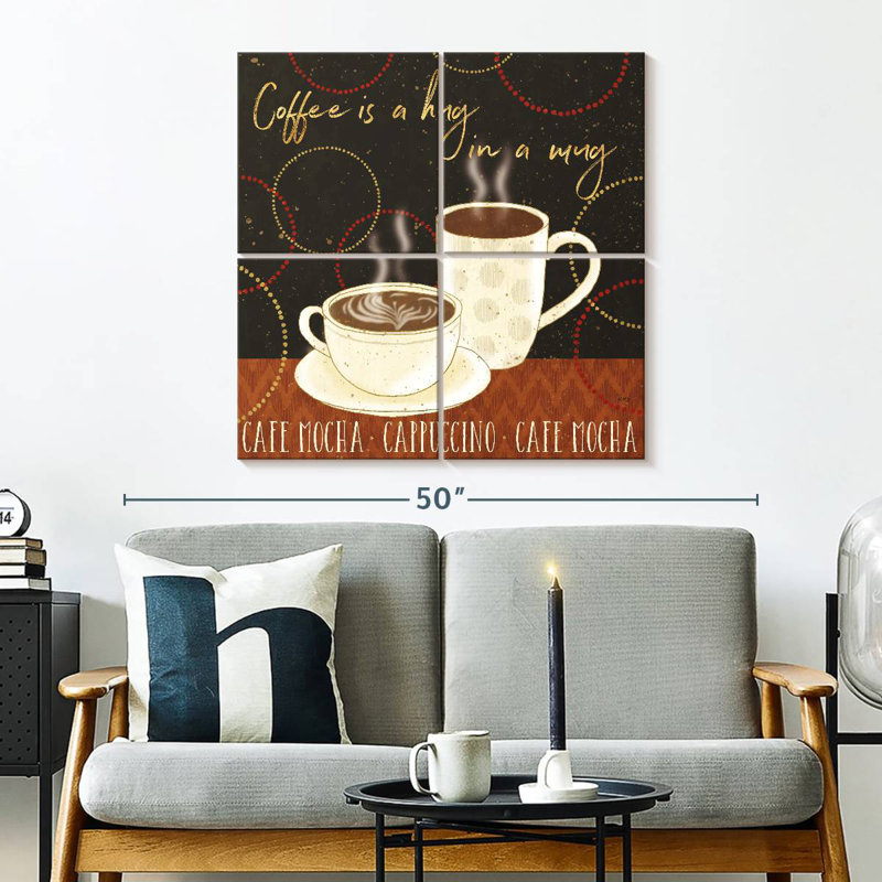 Yarlin Fresh Coffee III, 32" H x 32" W