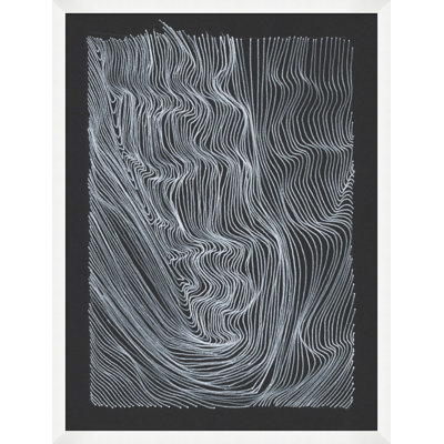 «Maze Pathway 1» par Thom Filicia - peinture de boîte d'ombre