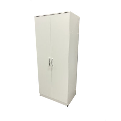 2 Door Manufactured Wood Wardrobe