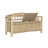 Naja Solid Wood Storage Bench