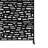 Metal Privacy Screen With Block Pattern