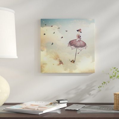 «Rain Lady», impression sur toile
