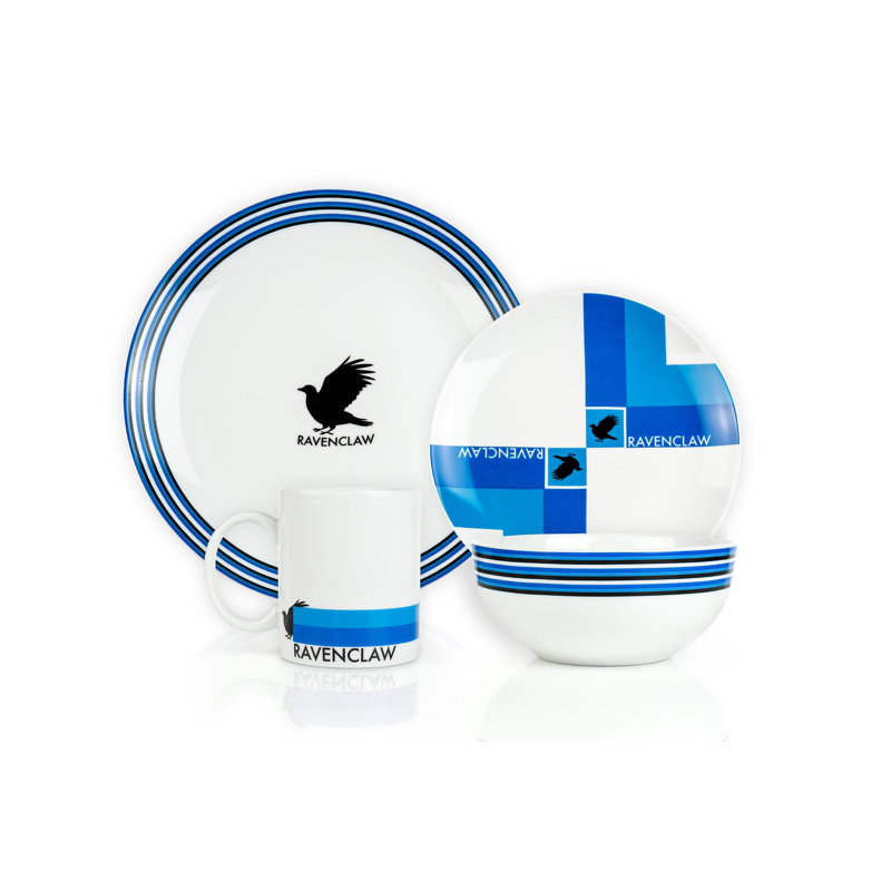 Porcelain China Dinnerware Set 16 Piece - Service for 4