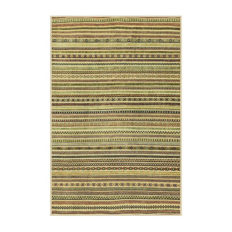 Abstract Indoor Rug, Rectangle 7' x 10'