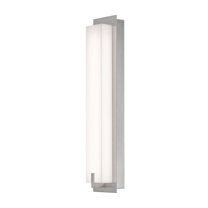 Sinclair - applique murale DEL 18 po - nickel satiné, 26 W, Nickel satiné