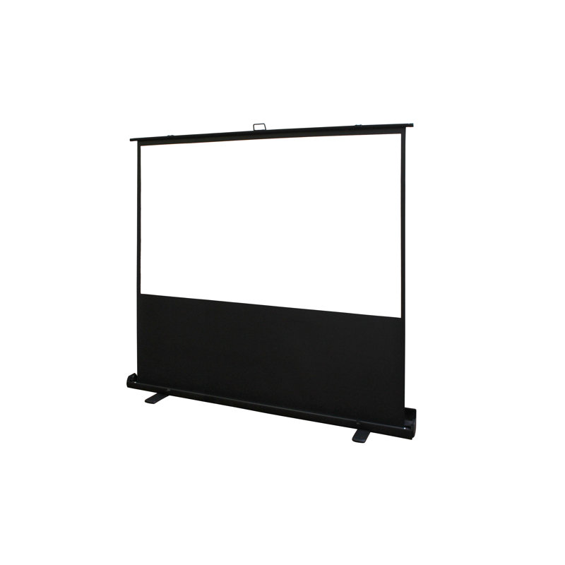 ezCinema 2 Series Manual Floor Projection Screen, 107"