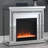 Rectangular Freestanding Fireplace Mirror
