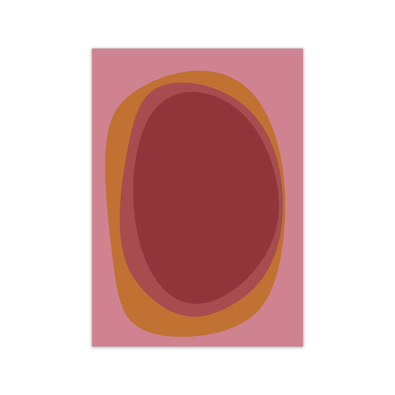 Colourful Bright Abstract B - Print, No Frame, 84cm H x 59cm W x 1cm D