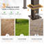 Pergola en aluminium avec auvent-96801090-96801091