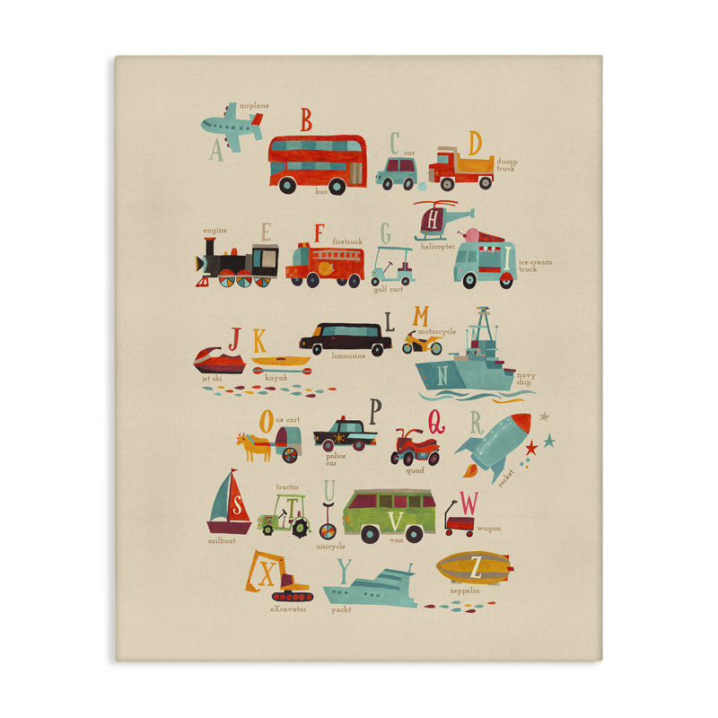 Art sur toile, "Transport AZ" par Irene Chan, H 30 po x l 24 po