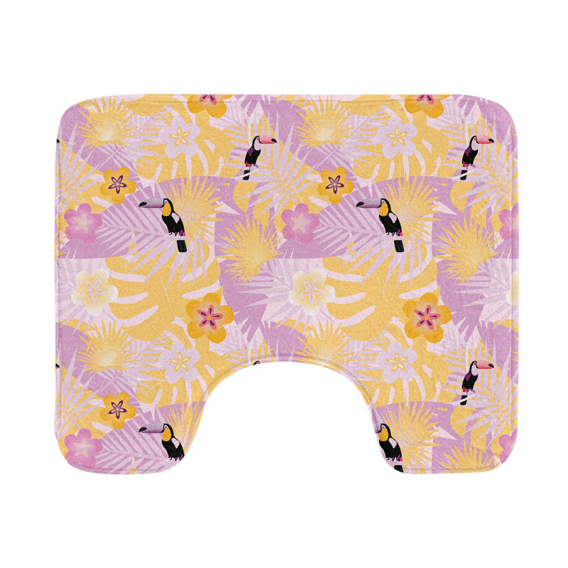 Tapis de salle de bain Tropical