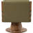 Quinton Vegan Leather Swivel Accent Chair-90995869-90995868