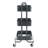 3 Tier Rolling Cart for home, Metal Mesh Storage Organizer Mobile Utility Carts with Wheels Caster-70156483