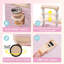Ensemble de 5 valises extensibles à ouverture frontale avec roulettes 5 pièces TSD Lock Port USB Porte-gobelet et sac de toilette-1182490665