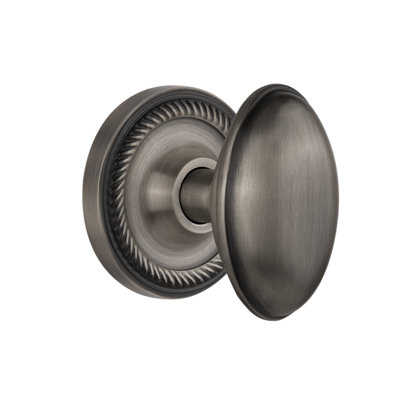 Rope Rosette with Homestead Door Knob
