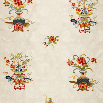 Perennial Favorites Ming Embroidery Fabric