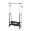 89.5cm Adjustable Rolling Clothing Rack