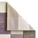 Brooklyn area rug Machine Woven Rectangle Beige/Purple