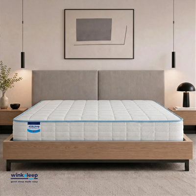 Hybrid Pocket Gel Spring Mattress with Cooling Foam, 3ft Single (190 x 90 x 23 cm)